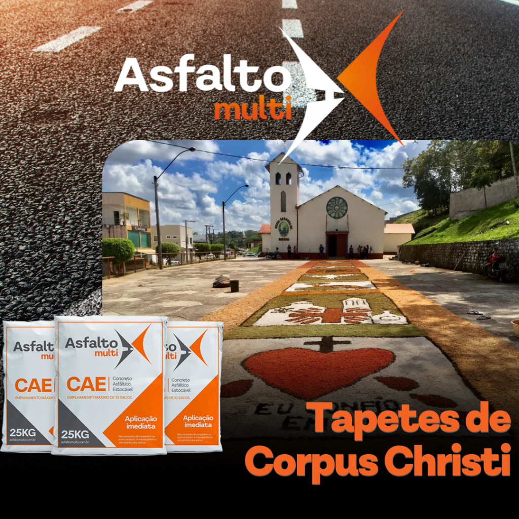 Tradicionalmente, os fiéis confeccionam os Tapetes de Corpus Christi com serragem colorida, sal e outros materiais, como flores e areia, para criar desenhos e padrões devocionais.