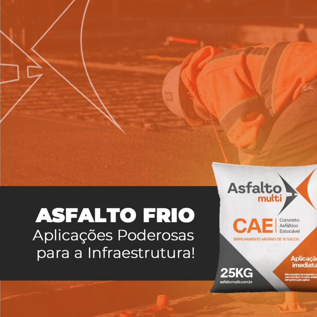 Asfalto Frio em Obras de Infraestrutura
