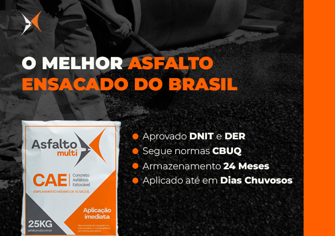 Asfalto frio ensacado
