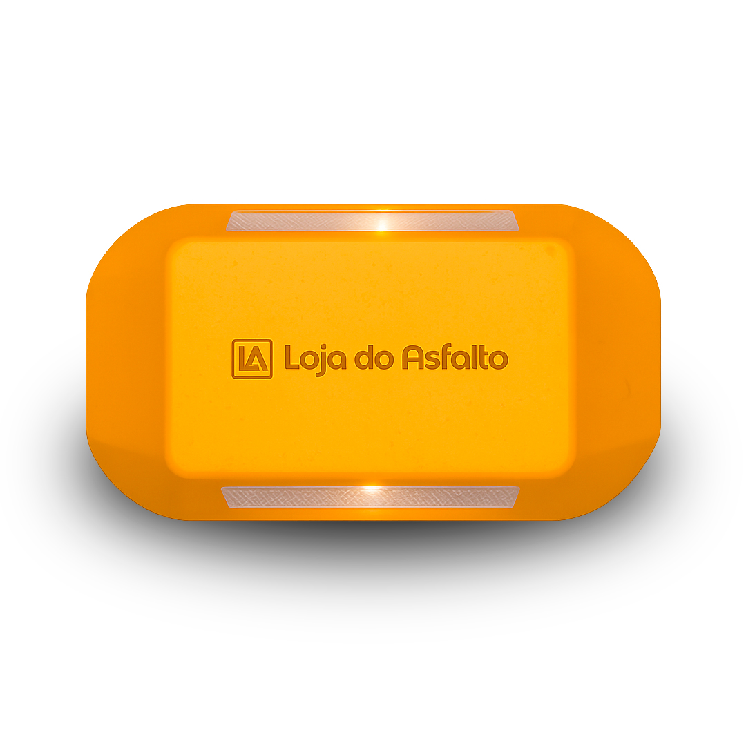 TACHÃO REFLETIVO DE RESINA BIDIRECIONAL