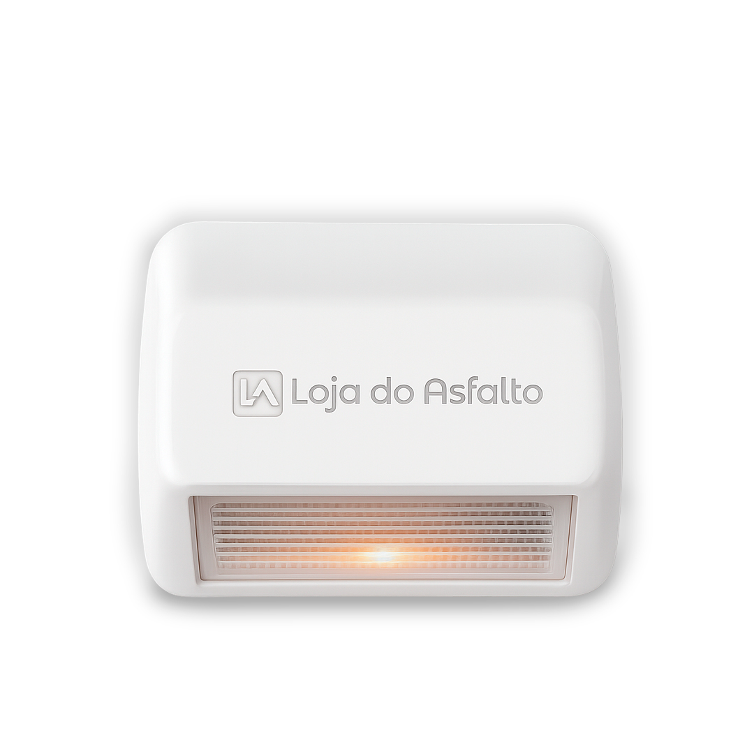 TACHA REFLETIVA MONODIRECIONAL - PLÁSTICO INJETADO