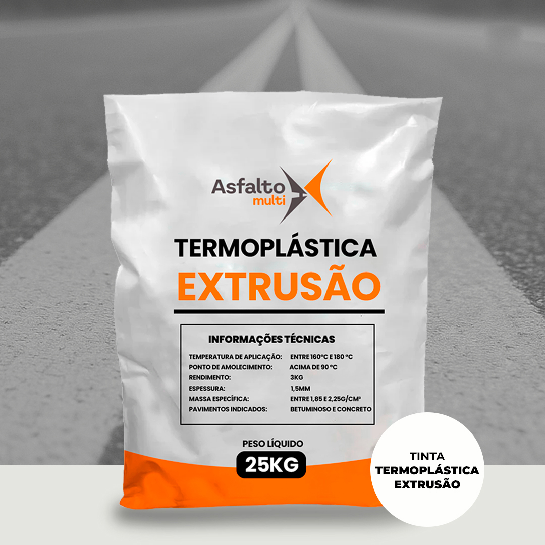 Tinta Termoplástica Extrusão